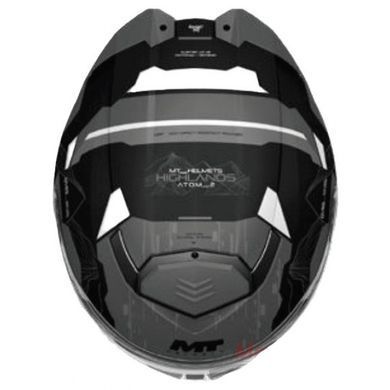 Мотошлем MT ATOM 2 SV HIGHLANDS C2 Gloss XS +Pinlock