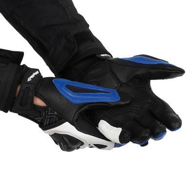 Мотоперчатки Riding Tribe GMS-01 Blue XL 21cm овечья кожа