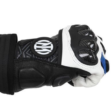 Мотоперчатки Riding Tribe GMS-01 Blue XL 21cm овечья кожа