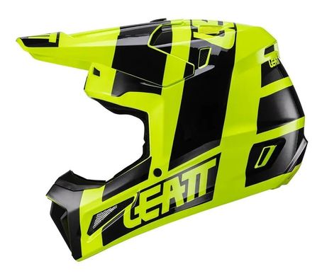 Мотошлем LEATT Helmet Moto 3.5 + Goggle Citrus XL