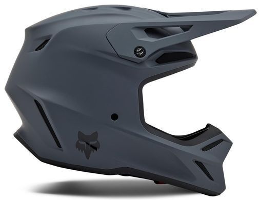 Мотошолом FOX V3 Helmet SOLID Graphite XXL