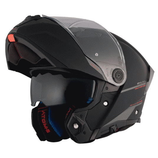 Мотошолом MT ATOM 2 SV Solid A1 Matt Black XS купити в Києві
