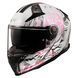 Мотошолом LS2 FF811 Vector II Dakflo Gloss White Pink S