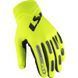 Кроссовые мотоперчатки LS2 Bend Man Gloves Hi-Vis Yellow Grey