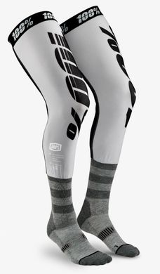 Мотоноски Ride 100% REV Knee Brace Performance Moto Socks Grey S/M