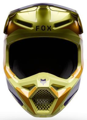 Мотошолом FOX V1 - IMAGE PRINT Yellow L