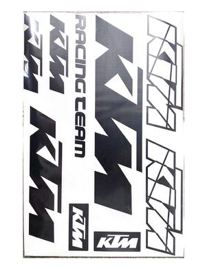 Наклейка лист KTM під оригінал