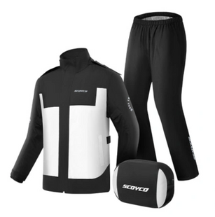 Мотодощовик SCOYCO RC11 Black White M
