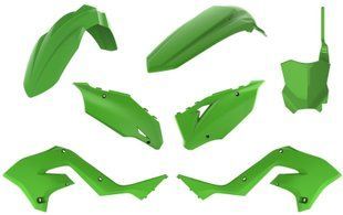 Пластик Polisport MX Restyling kit - Kawasaki (03-) Green Kawasaki