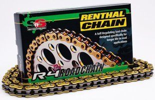 Ланцюг Renthal R4 Road SRS Chain 520 Gold 520-118L / SRS Ring