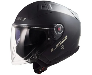 Мотошолом LS2 OF603 Infinity 2 Solid Matt Black XXXL
