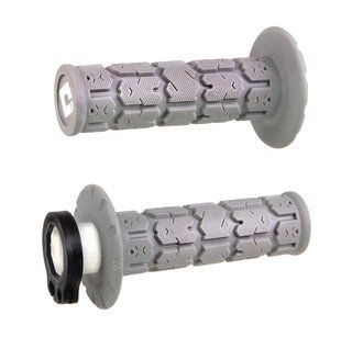 Мото Гріпси ODI MX V2 Lock-On; Rogue Grip - Soft Grey