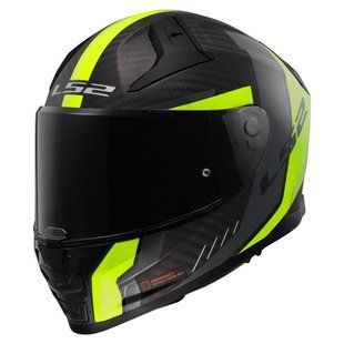 Мотошолом LS2 FF811 Vector 2 C Grid Matt Hi-Vis Yellow