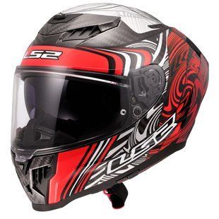 Мотошолом LS2 FF807 Dragon Enthum Matt Red L