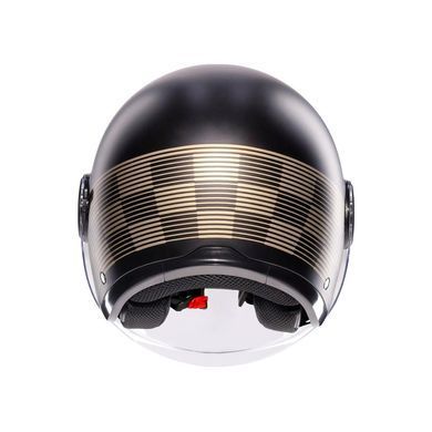 Мотошлем AGV ETERES E2206 PONZA matt black gold XXL