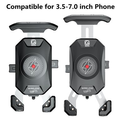 Тримач телефону R15W бездротова зарядка +USB-C M14-A1