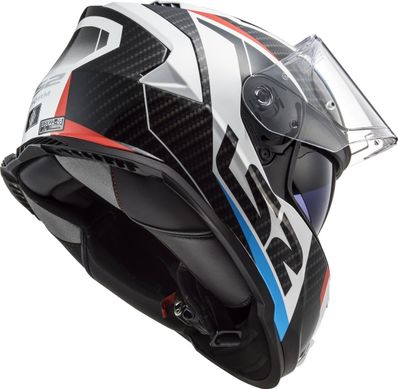 Мотошлем LS2 FF800 Storm 2 Racer Red Blue M