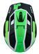Мотошолом Just1 J40 Flash Fluo Green White Black