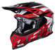 Мотошолом Just1 J39 Revo Red White Black Gloss L