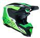 Мотошолом Just1 J40 Flash Fluo Green White Black