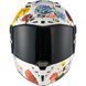Мотошлем LS2 FF805 Thunder C GP Aero Flowers White