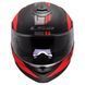 Мотошолом LS2 FF908 Strobe 2 Code Matt Black Red L