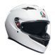 Мотошлем AGV K3 (E2206) mono white M