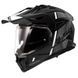 Мотошлем LS2 MX702 Pioneer 2 Hill Matt Black White 06 XS