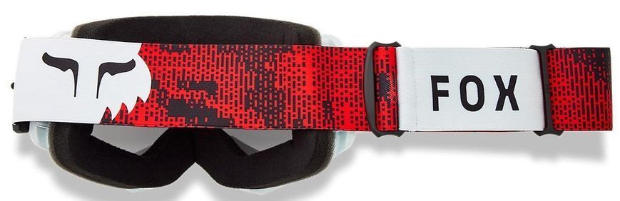 Маска кросова FOX MAIN SPARK Goggle - KAIROS Fluo Red Mirror Silver Lens