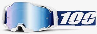 Маска кросова 100% ARMATIC Goggle [Blue], Mirror Blue Lens