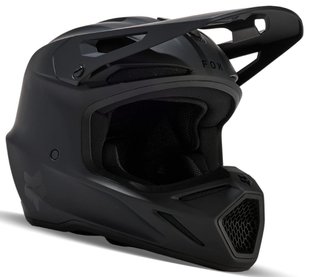 Шолом FOX V3 SOLID HELMET Matte Black, L