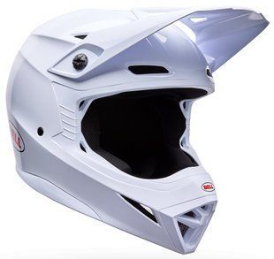 Мотошолом BELL MX-10 MIPS&reg; Youth - SOLID White YL