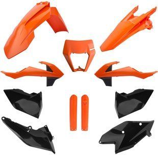 Пластик Polisport ENDURO kit - KTM (17-) Orange/Black KTM