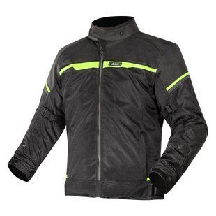 Мотокуртка LS2 Riva Man Jacket Black Neon Yellow
