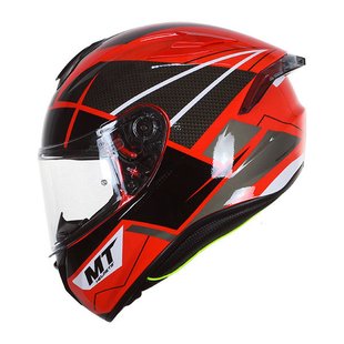 Мотошлем MT TARGO PRO Podium D5 Gloss Red XS