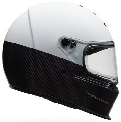 Мотошолом BELL ELIMINATOR Carbon - DIVERGE White L