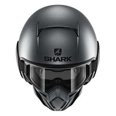 Мотошлем SHARK STREET DRAK NEON mat black grey S