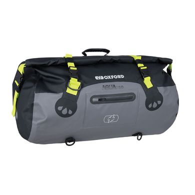 Сумка на хвост Oxford Aqua T-50 Roll Bag Black/Grey/Fluo