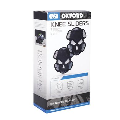 Слайдеры Oxford Skull Knee Sliders Black