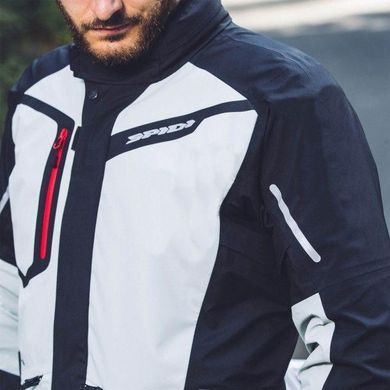 Мотокуртка Spidi MISSION-T JACKET Black-White