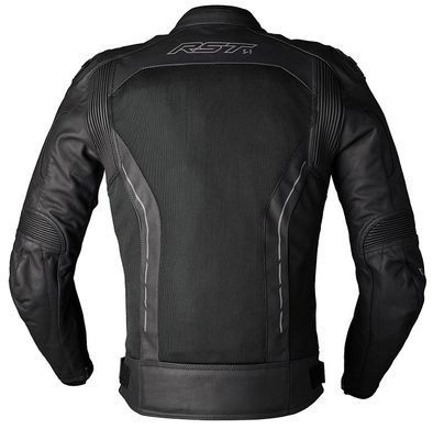 Мотокуртка RST S-1 Mesh Leather Jacket Men - Black 3XL