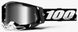 Маска кроссовая 100% RACECRAFT 2 Goggle Black - Mirror Silver Lens, Mirror Lens