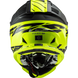 Мотошолом LS2 MX437 Fast EVO Roar Matt Black Hi-Vis Yellow L