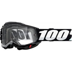 Маска кросова 100% Accuri 2 Enduro Goggle Black - Clear Dual Lens