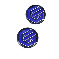 Наклейка логотип Geon Blue 50мм