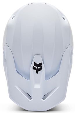 Мотошолом FOX YTH V1 Helmet SOLID White YL