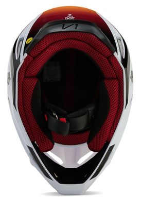 Мотошолом FOX V1 FLORA HELMET White L