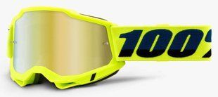 Маска кросова 100% ACCURI 2 Goggle Yellow - Mirror Gold Lens, Mirror Lens