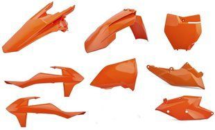 Пластик Polisport MX kit - KTM (16-) Flo Orange, KTM