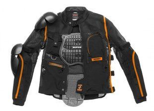 Мотокуртка Spidi Multitech Armor Evo Black-Orange